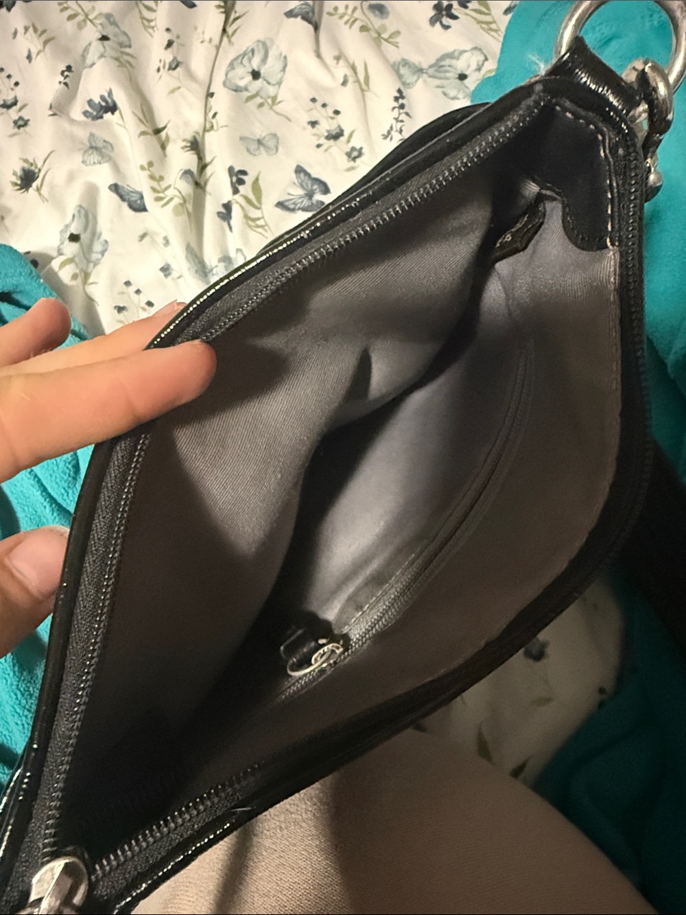 Black Small Crossbody Bag - Picture 3 of 3